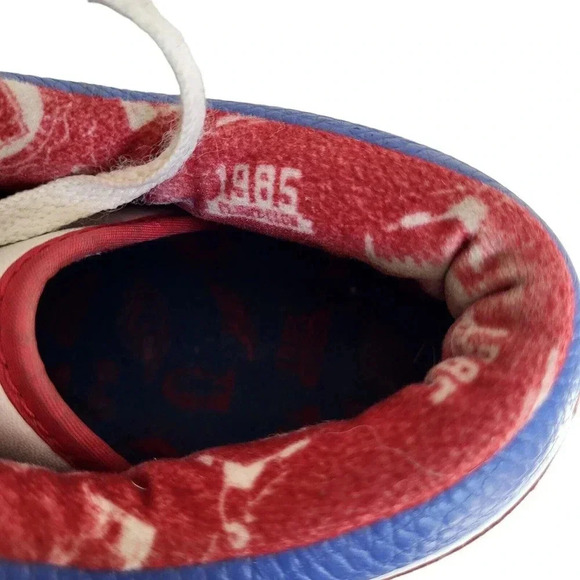 Air Jordan 1 Retro Low “East Side” White Red Royal Chicago 309192-161 Si… - Picture 9 of 16